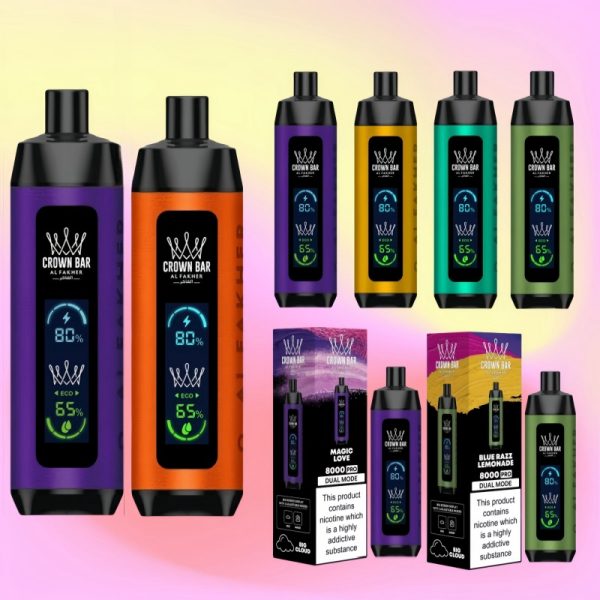 Vaper Al Fakher Crown Bar 8000 Pro | Vaper Store
