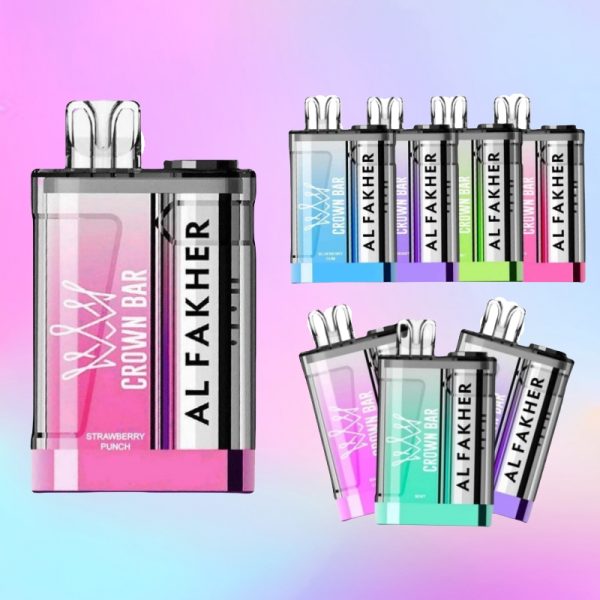 Al Fakher Crown Bar Crystal 9000 Puffs | Vaper Store
