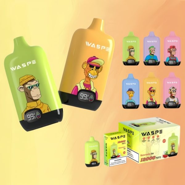 Vaper Waspe Digital Box 12000 Caladas | Vaper Store