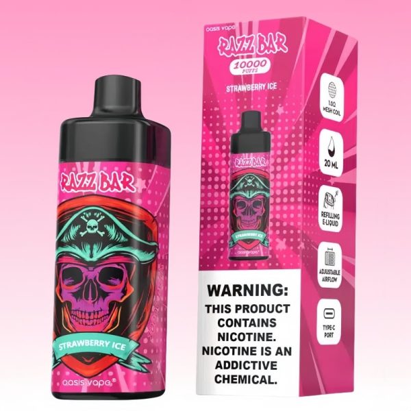 Razz Bar 10000 Caladas | Vaper Store Razz Bar 10000 Caladas | Vaper Store