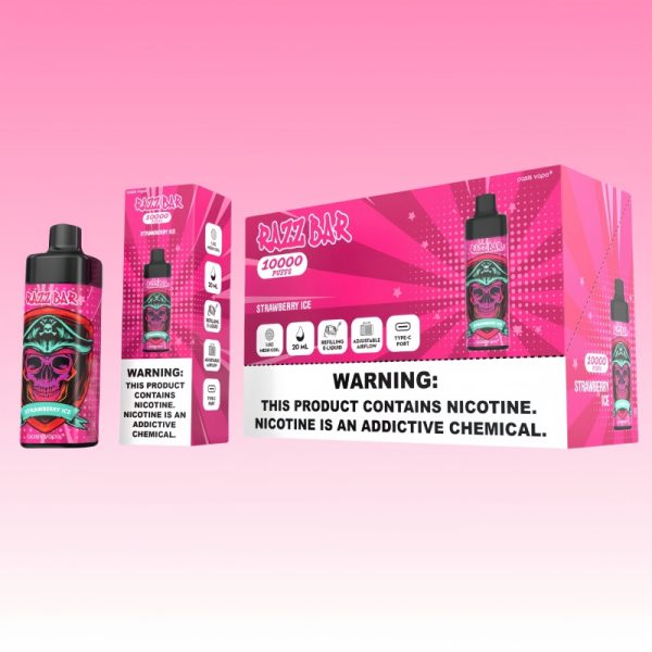 Razz Bar 10000 Caladas | Vaper Store Razz Bar 10000 Caladas | Vaper Store