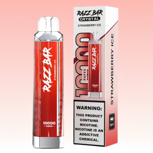 Vaper Razz Bar Crystal 10000 Caladas | Vaper Store Vaper Razz Bar Crystal 10000 Caladas | Vaper Store