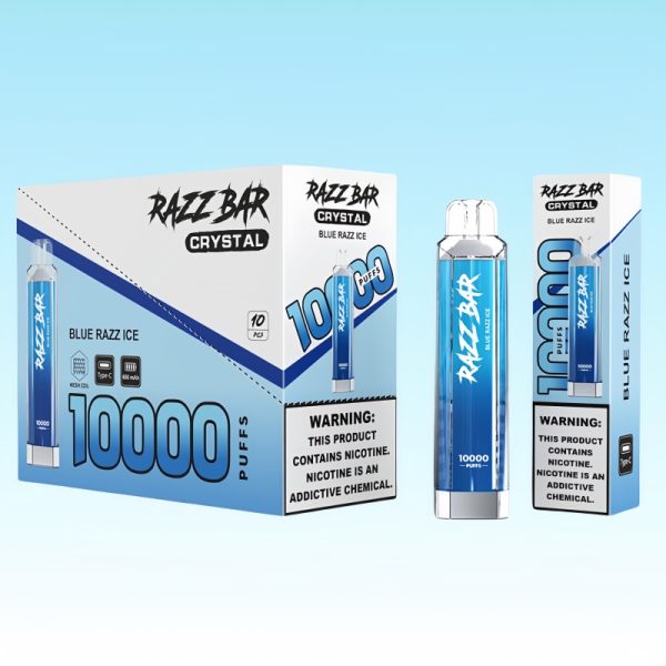 Vaper Razz Bar Crystal 10000 Caladas | Vaper Store Vaper Razz Bar Crystal 10000 Caladas | Vaper Store