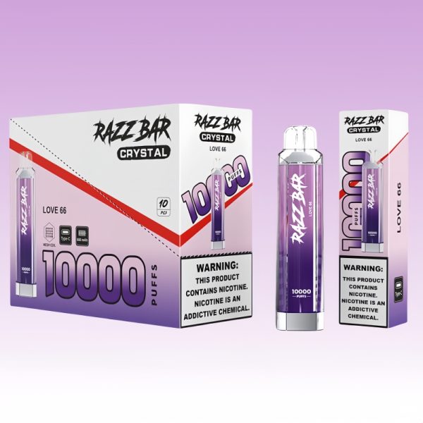 Vaper Razz Bar Crystal 10000 Caladas | Vaper Store Vaper Razz Bar Crystal 10000 Caladas | Vaper Store