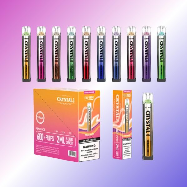 Elf Box Crystal Bar 600 Caladas | Vaper Store