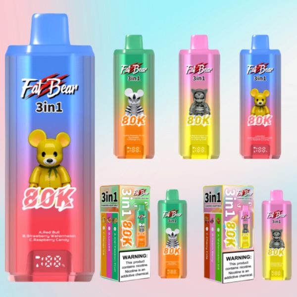 Aivono Aim Fatbear 80000 Caladas | Vaper Store