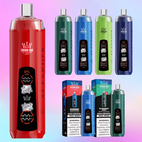 Vaper Al Fakher Crystal 8000 caladas | Vaper Store