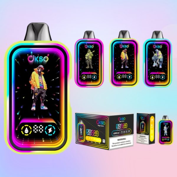 OKSO Magic Mirror 50000 caladas | Vaper Store
