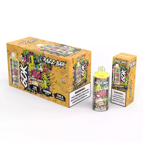 Vaper Razz Bar 60000 Crystal | Vaper Store Vaper Razz Bar 60000 Crystal | Vaper Store