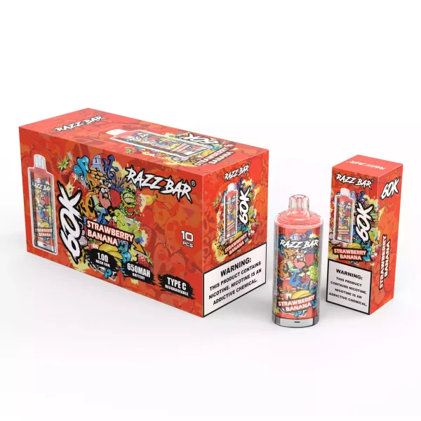 Vaper Razz Bar 60000 Crystal | Vaper Store Vaper Razz Bar 60000 Crystal | Vaper Store