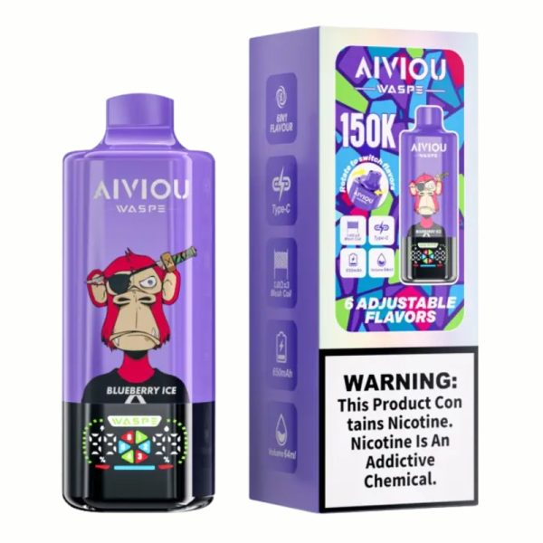 Vaper Waspe Aiviou 6 en 1 150k caladas | Vaper Store Vaper Waspe Aiviou 6 en 1 150k caladas | Vaper Store