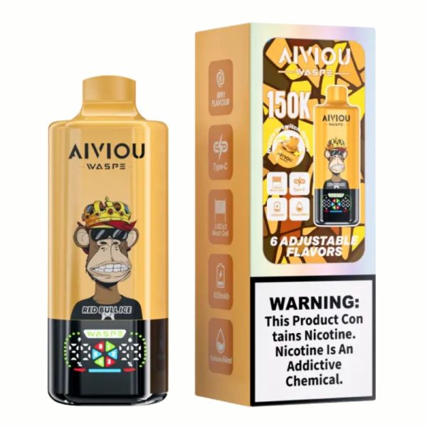 Vaper Waspe Aiviou 6 en 1 150k caladas | Vaper Store Vaper Waspe Aiviou 6 en 1 150k caladas | Vaper Store
