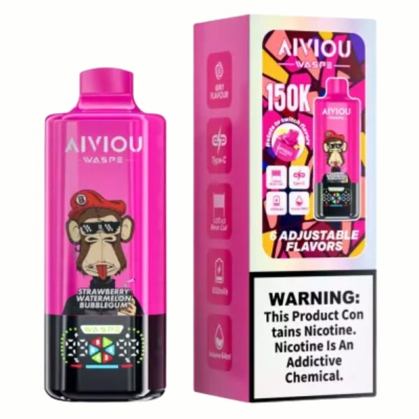 Vaper Waspe Aiviou 6 en 1 150k caladas | Vaper Store Vaper Waspe Aiviou 6 en 1 150k caladas | Vaper Store