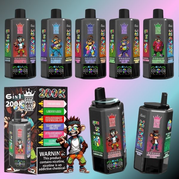 Bang Blaze 6in1 200k Puffs | Vaper Store