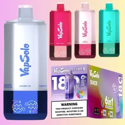 Vapsolo 6in1 180K Puffs | Vaper Store Vapsolo 6in1 180K Puffs | Vaper Store