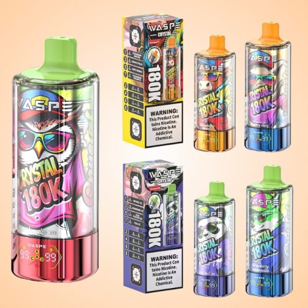 WASPE Crystal 8 in 1 180K | Vaper Store