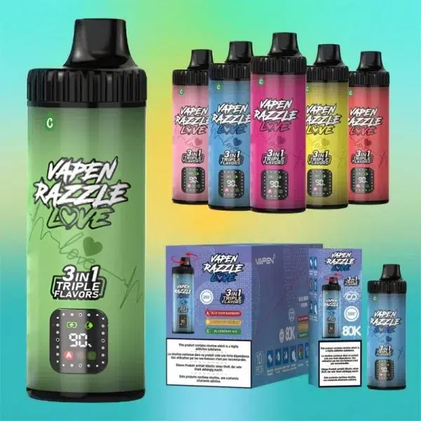 VAPEN RAZZLE 80000 3IN1 | Vaper Store